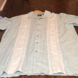 Haggar linen shirt